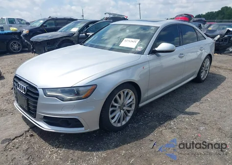 2013 Audi A6 3.0T Premium из США, поврежденный, VIN WAUHGAFC7DN139960
